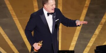 Brendan Fraser wins best actor Oscar in career comeback