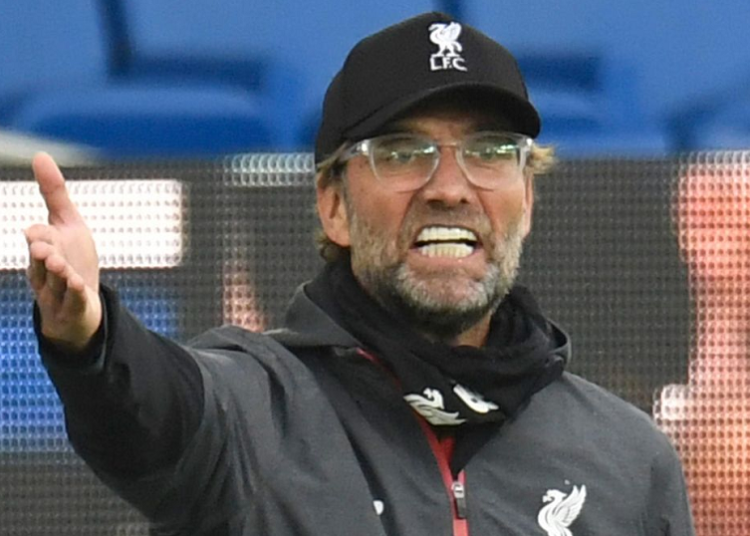 Liverpool manager Juergen Klopp