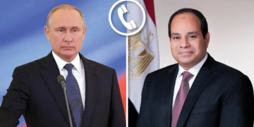 Sisi, Putin confer by phone on enhancing joint cooperation in all fields