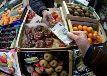 Euro zone producer prices fall due to energy, as other goods rise