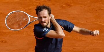 Medvedev happy with run in Monte Carlo despite quarter-final exit
