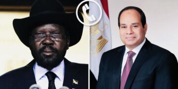 Sisi, Kiir call for immediate ceasefire in Sudan 1 - Egyptian Gazette Sisi, Kiir call for immediate ceasefire in Sudan