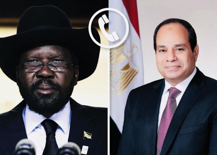 Sisi, Kiir call for immediate ceasefire in Sudan 2 - Egyptian Gazette Sisi, Kiir call for immediate ceasefire in Sudan 1 - Egyptian Gazette