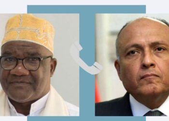 Shoukry probes Sudanese crisis with his Comoran counterpart