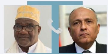 Shoukry probes Sudanese crisis with his Comoran counterpart