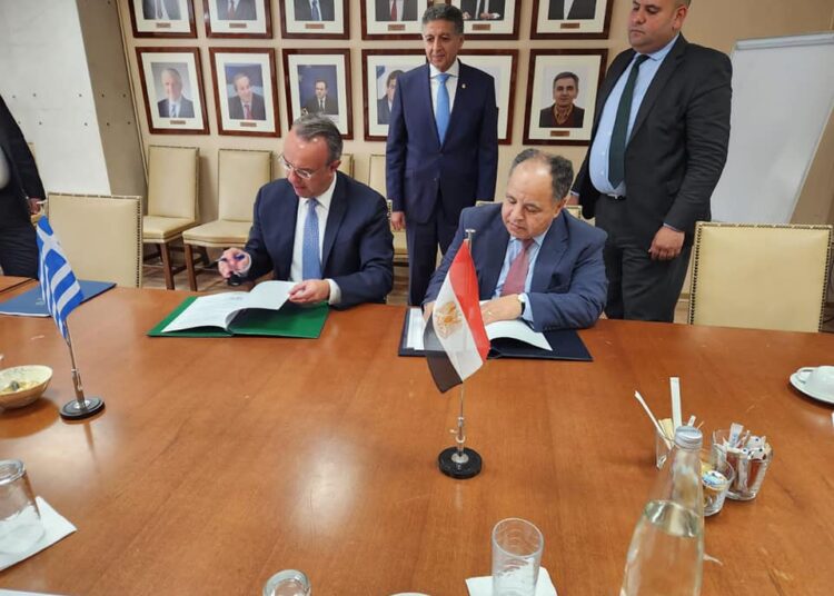 Egypt, Greece sign MOU on launching dialogue to exchange viewpoints 1 - Egyptian Gazette