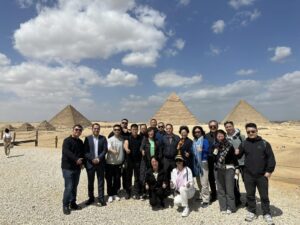 Chinese team visits tourist hotspots 3 - Egyptian Gazette