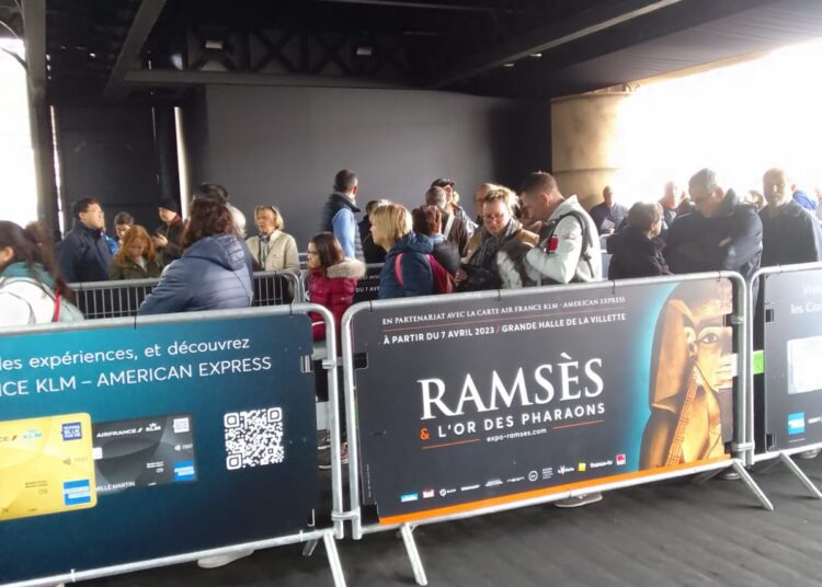 Video: Huge turnout for Ramses II exhibition in France 1 - Egyptian Gazette