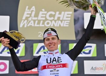 ‘Once a century’ Pogacar hailed by cycling rivals