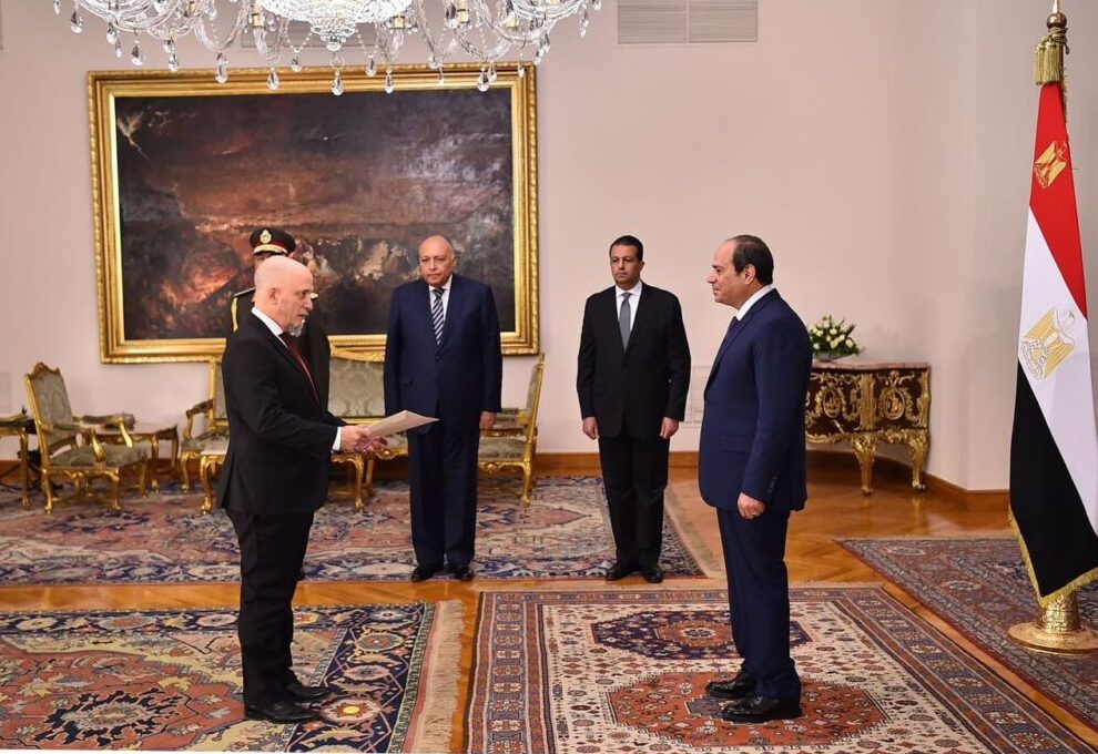 Sisi receives credentials of 13 new ambassadors 6 - Egyptian Gazette