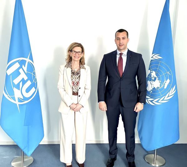 Engineer Hossam El-Gamal, the Executive President of NTRA and  Ms. Doreen Bogdan-Martin, the Secretary-General of ITU