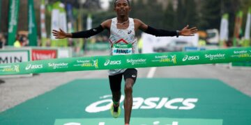 Ayana takes Paris win on marathon debut 1 - Egyptian Gazette Ayana takes Paris win on marathon debut