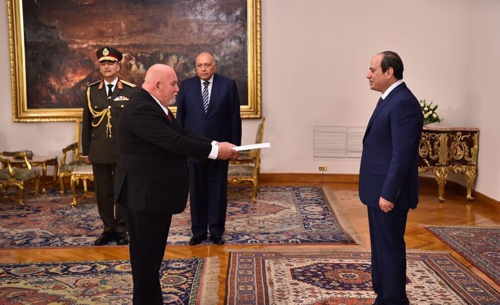 Sisi receives credentials of 13 new ambassadors 18 - Egyptian Gazette