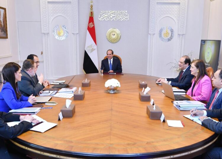 Sisi calls for maintaining efforts to promote sustainable GDP growth 1 - Egyptian Gazette