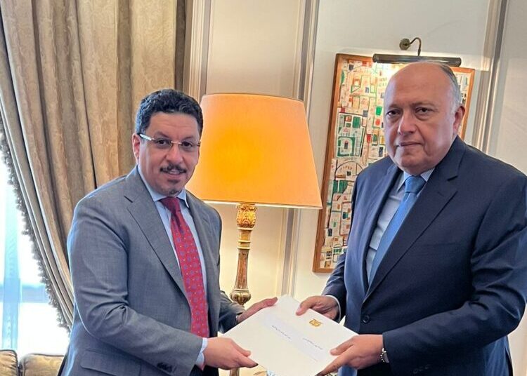 Egypt stresses support for Yemen’s legitimate gov’t 2 - Egyptian Gazette Egypt stresses support for Yemen’s legitimate gov’t 1 - Egyptian Gazette