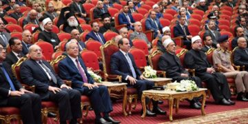 President Sisi attends Awqaf ministry's ceremony marking Lailatulqadr 1 - Egyptian Gazette President Sisi attends Awqaf ministry’s ceremony marking Lailatulqadr