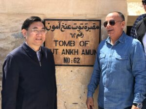 Chinese tourism minister visits Luxor 6 - Egyptian Gazette