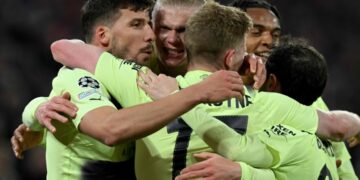 Exhausted City could not celebrate Bayern triumph, says Guardiola