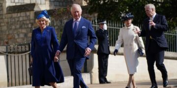 British royals gather for first Easter of King Charles' reign 1 - Egyptian Gazette British royals gather for first Easter of King Charles’ reign