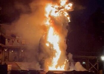 Disneyland dragon catches fire in California, no injuries reported