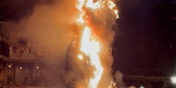 Disneyland dragon catches fire in California, no injuries reported