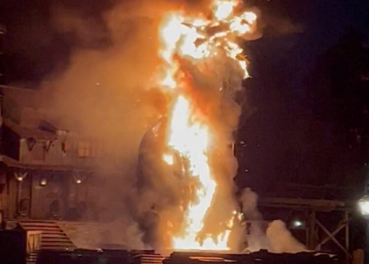 Disneyland dragon catches fire in California, no injuries reported 1 - Egyptian Gazette