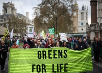 Activists gather for Earth Day, urge action to avoid ‘dystopian’ future