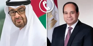 Sisi, UAE president discuss efforts to calm situation in Sudan