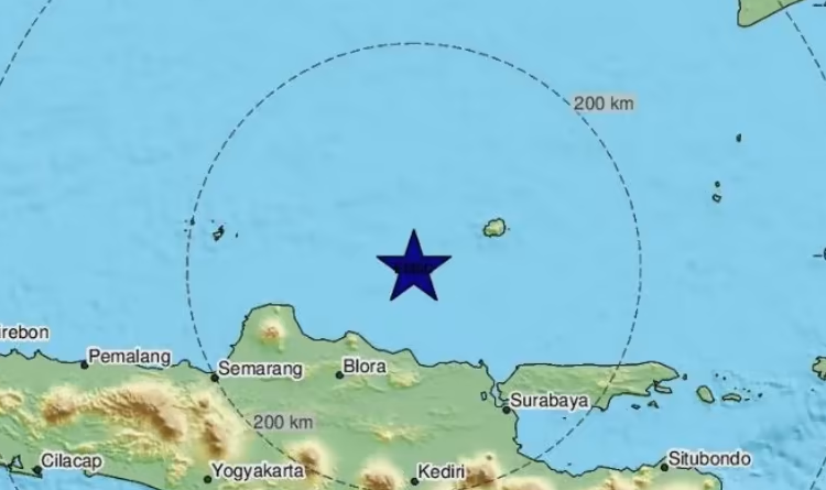 Magnitude 6.6 quake strikes off Indonesia's Java island 2 - Egyptian Gazette Magnitude 6.6 quake strikes off Indonesia's Java island 1 - Egyptian Gazette