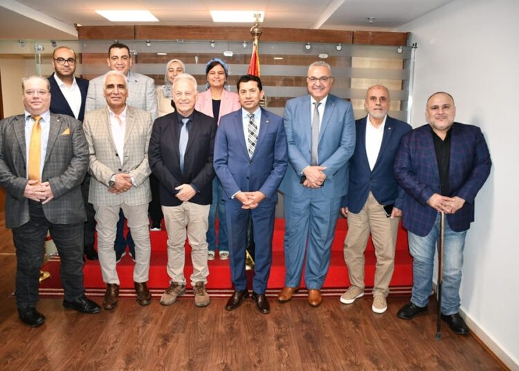 Sports minister reviews preparations for 2023 Sitting Volleyball World Cup 1 - Egyptian Gazette