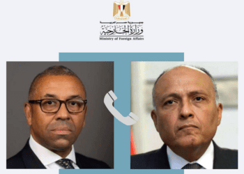Egypt, UK FMs discuss latest developments in Sudan