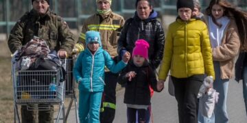Poland receives 25,800 refugees from Ukraine over past 24 hours 1 - Egyptian Gazette Poland receives 25,800 refugees from Ukraine over past 24 hours