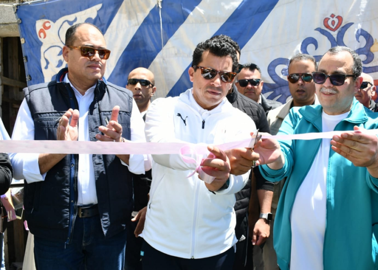 Youth min. opens Bedouin, heritage products fair in N. Sinai 1 - Egyptian Gazette Egypt's Sports and Youth Minister Ashraf Sobhi inaugurated the fair of Bedouin and traditional products made by youths.