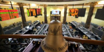 Egyptian bourse indexes up at trading closing 1 - Egyptian Gazette Egyptian bourse indexes up at trading closing