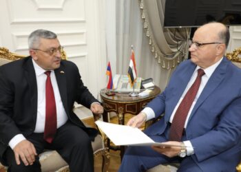 ‘Egypt Square’ honour in Armenian capital