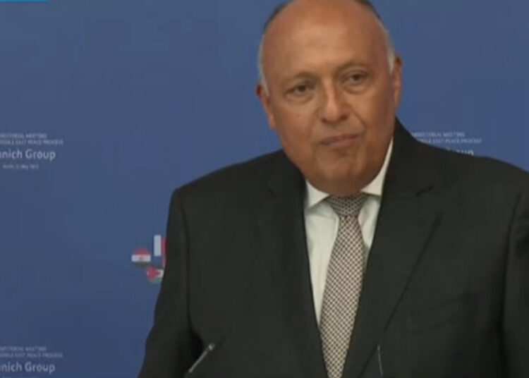 FM urges Munich Group to work on containing situation in Gaza Strip 1 - Egyptian Gazette