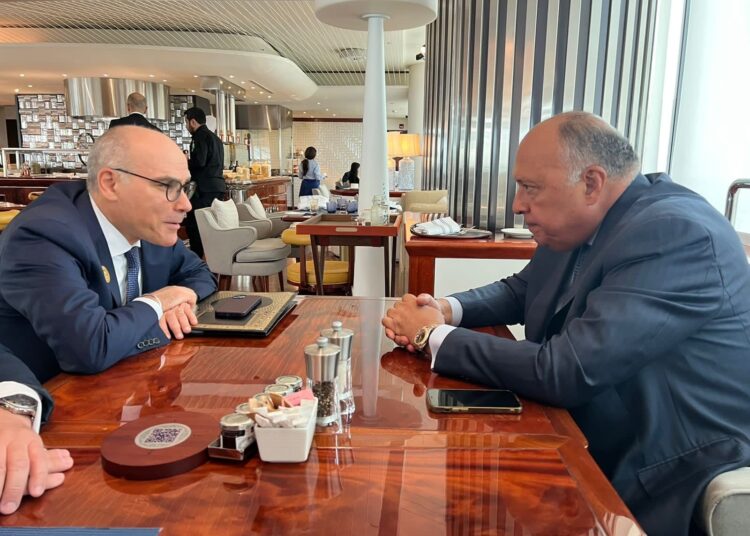 FM meets Tunisian official in Jeddah 2 - Egyptian Gazette FM meets Tunisian official in Jeddah 1 - Egyptian Gazette
