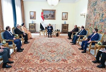 Sisi reaffirms Egypt’s stand in support of Iraq’s stability, security development 