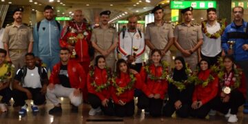 Athletes of military institution snatch 32 medals in African wrestling competitions