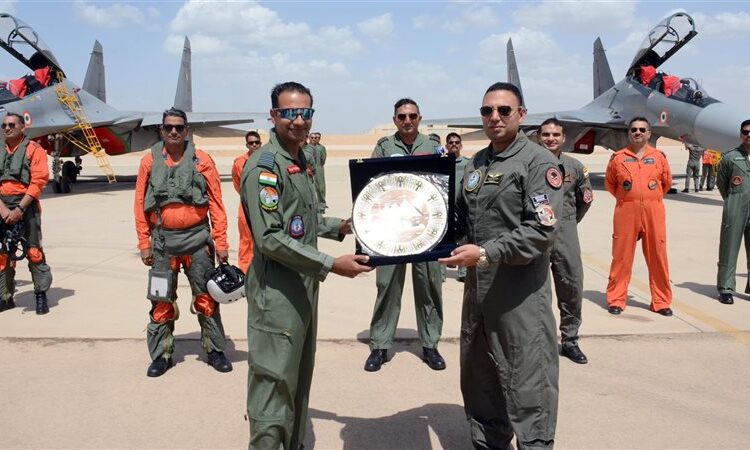 Air forces of Egypt, India carry out joint exercise 1 - Egyptian Gazette