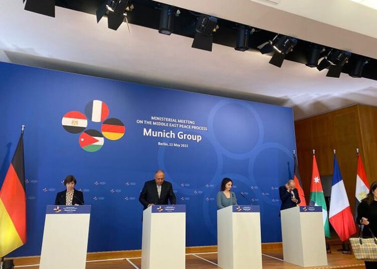 FM urges Munich Group to work on containing situation in Gaza 1 - Egyptian Gazette