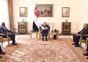 Sisi receives message from Ould Ghazouani