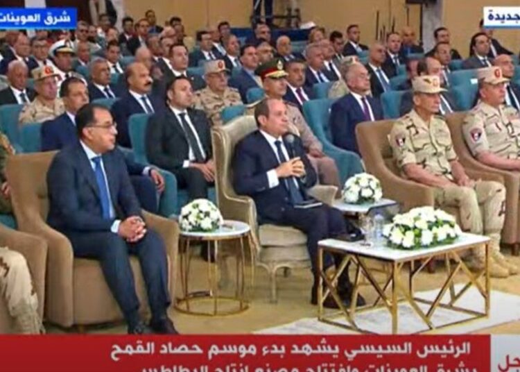 Sisi stresses importance of rationalizing, preserving water used in agriculture 1 - Egyptian Gazette