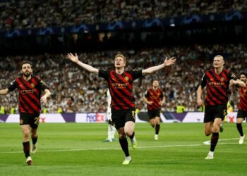 European masters Madrid threaten Man City’s treble dream