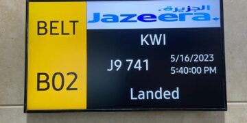 Sphinx Int’l Airport receives 1st flight of Jazeera Airways from Kuwait