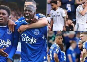 EPL: Everton survives as Leicester and Leeds relegated