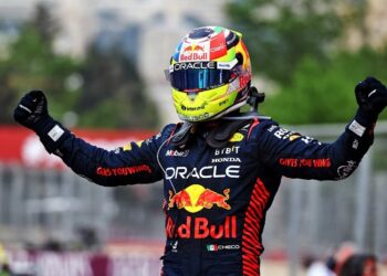 Perez wins Azerbaijan Grand Prix