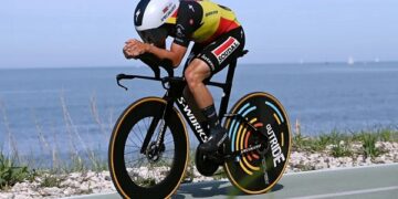 Evenepoel out of Giro race after testing positive for COVID