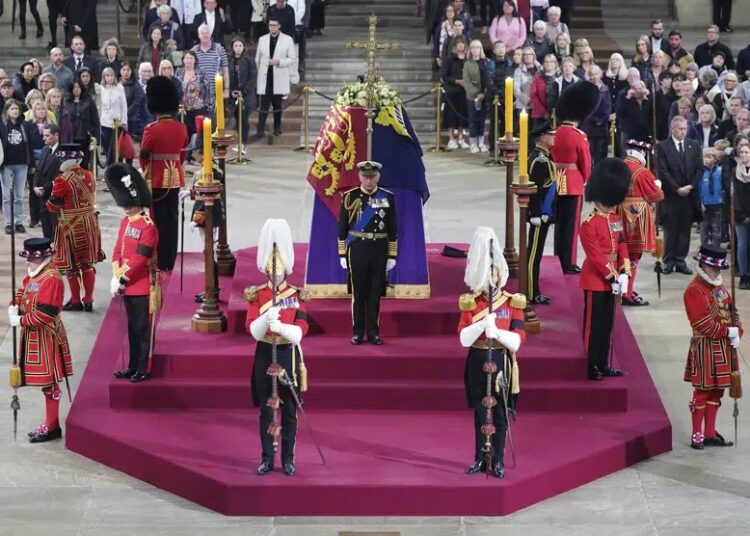 Queen Elizabeth II’s funeral and lying-in-state last year cost Britain’s government an estimated 162 million pounds (around $200 million).