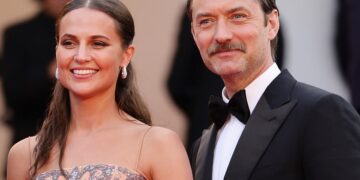 ‘Firebrand’. Jude Law and Alicia Vikander together